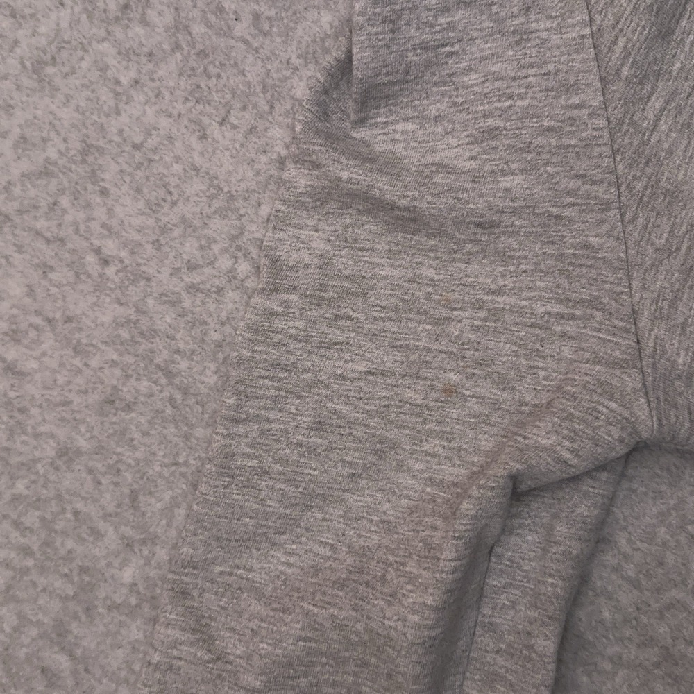 Gymshark Fleece Pullover Hoodie Women's Medium Gray Gym‎ Workout Sweatshirt - Picture 6 of 8